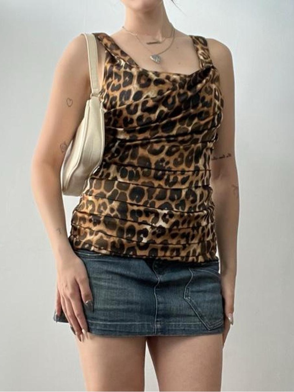 Size Small Animal Print Express Tank Top
